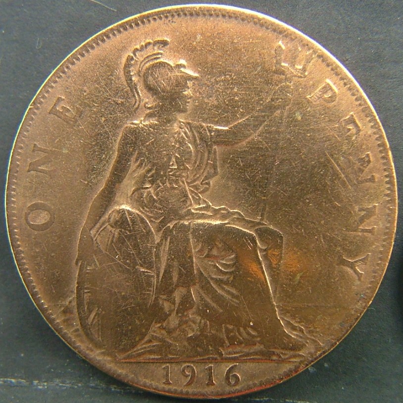 Additional view 2 of 🇬🇧 GREAT BRITAIN – Monarchs and Milestones 1 Penny 1916 coin