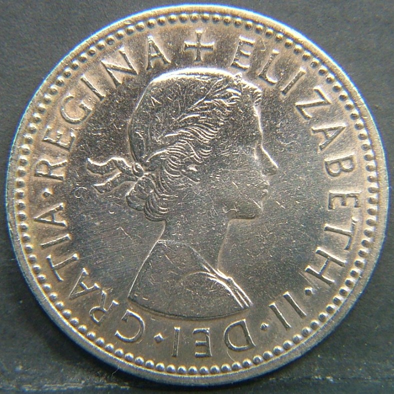 Back side of 🇬🇧 GREAT BRITAIN – Monarchs and Milestones 1 Shilling Scot 1956 coin