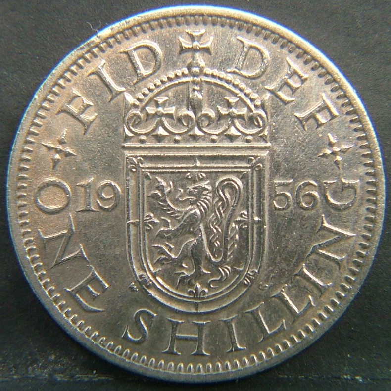 Additional view 2 of 🇬🇧 GREAT BRITAIN – Monarchs and Milestones 1 Shilling Scot 1956 coin