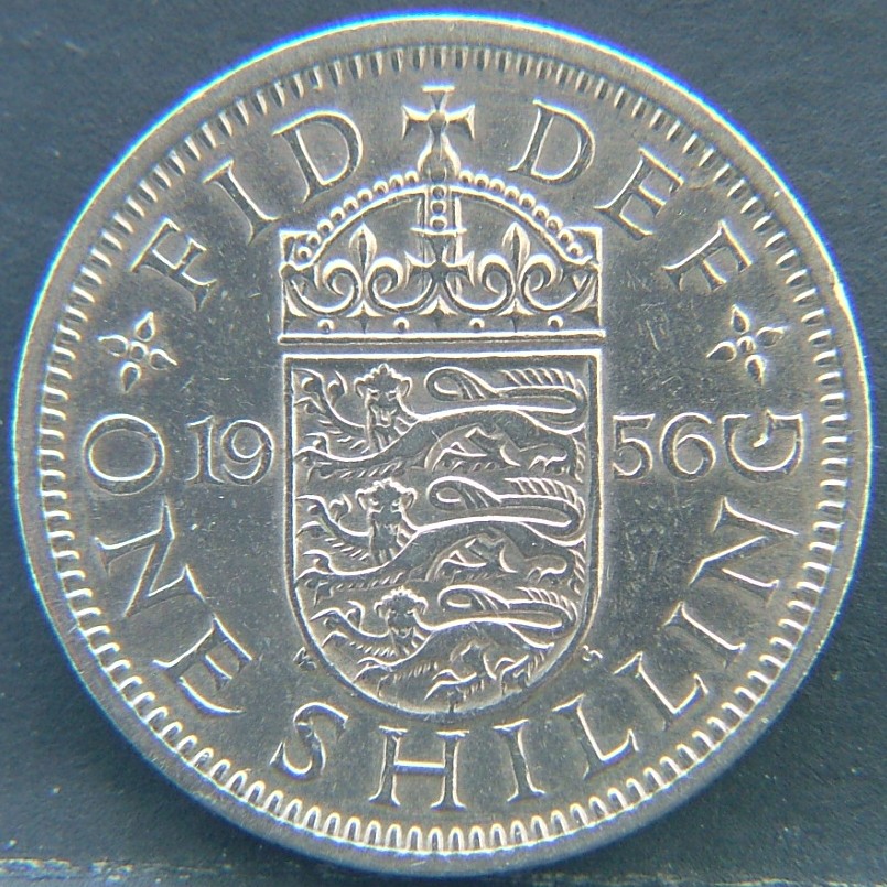 Additional view 1 of 🇬🇧 GREAT BRITAIN – Monarchs and Milestones 1 Shilling Eng 1956 coin