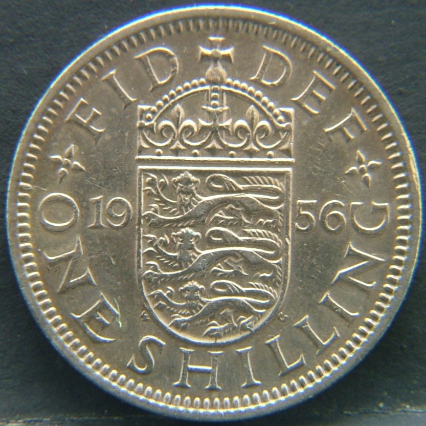 Additional view 1 of 🇬🇧 GREAT BRITAIN – Monarchs and Milestones 1 Shilling Eng 1956 coin