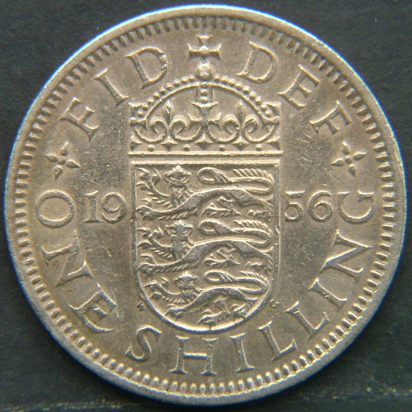 Additional view 2 of 🇬🇧 GREAT BRITAIN – Monarchs and Milestones 1 Shilling Eng 1956 coin