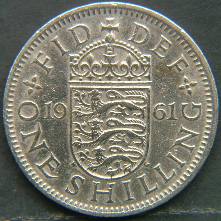 Additional view 2 of 🇬🇧 GREAT BRITAIN – Monarchs and Milestones 1 Shilling Eng 1961 coin