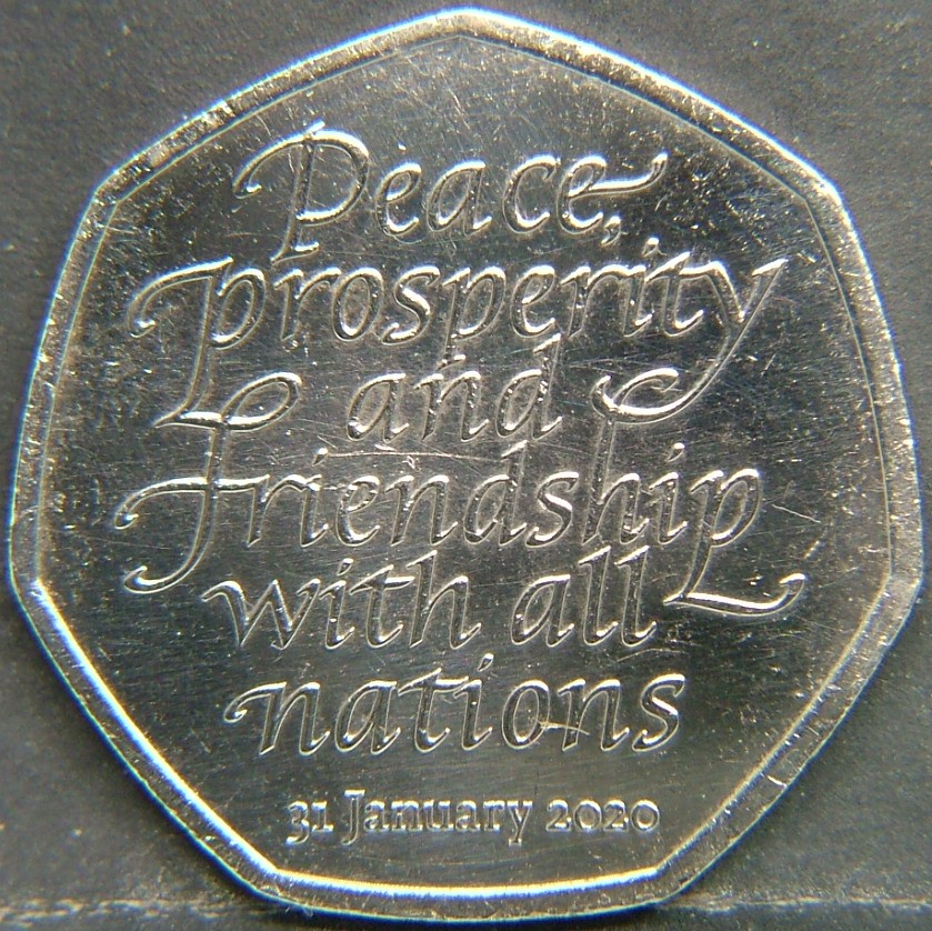 Additional view 2 of 🇬🇧 United Kingdom – Monarchs and Milestones 50 Pence  2020 object