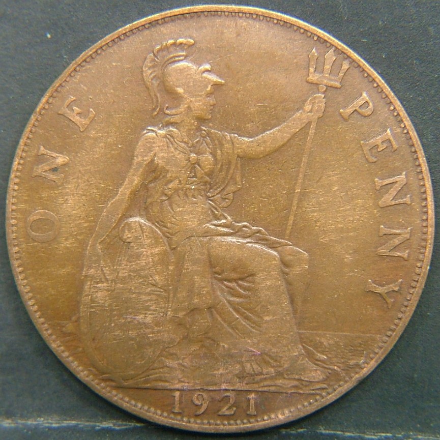 Additional view 2 of 🇬🇧 United Kingdom – Monarchs and Milestones 1 Penny 1921 coin