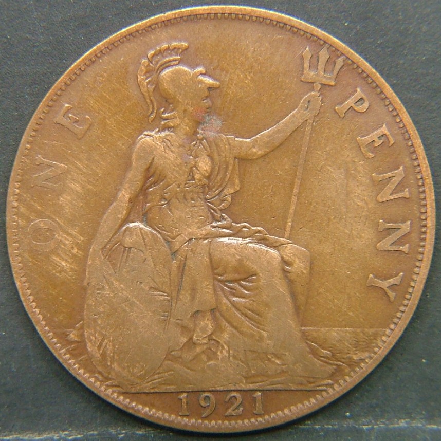 Additional view 2 of 🇬🇧 United Kingdom – Monarchs and Milestones 1 Penny 1921 coin