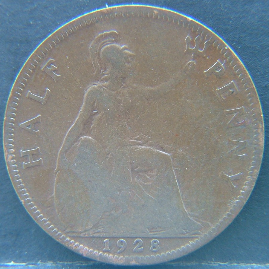 Additional view 1 of 🇬🇧 United Kingdom – Monarchs and Milestones Half Penny 1928 coin
