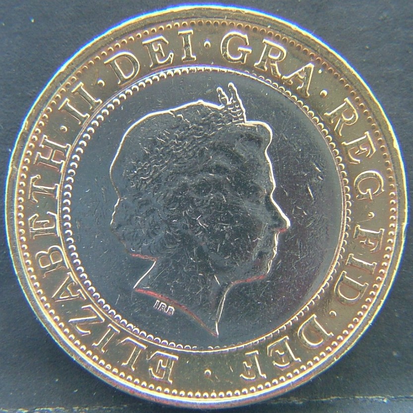 Front side of 🇬🇧 GREAT BRITAIN – Monarchs and Milestones 2 Pounds 2006 coin