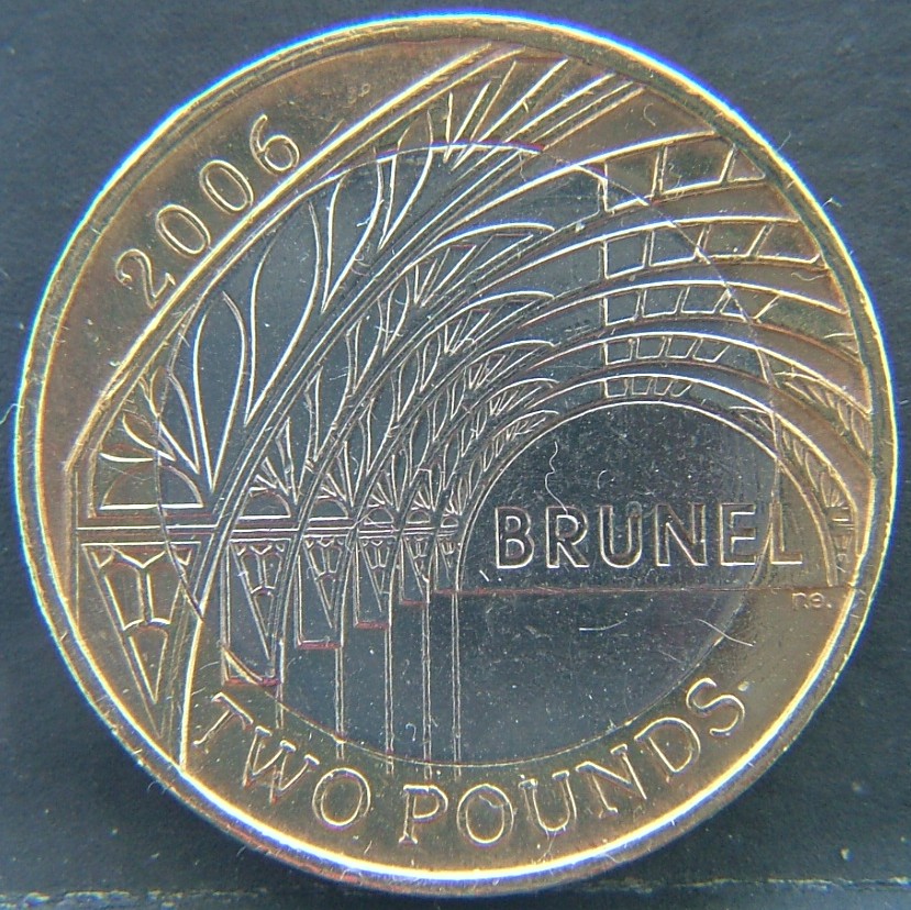 Additional view 1 of 🇬🇧 GREAT BRITAIN – Monarchs and Milestones 2 Pounds 2006 coin
