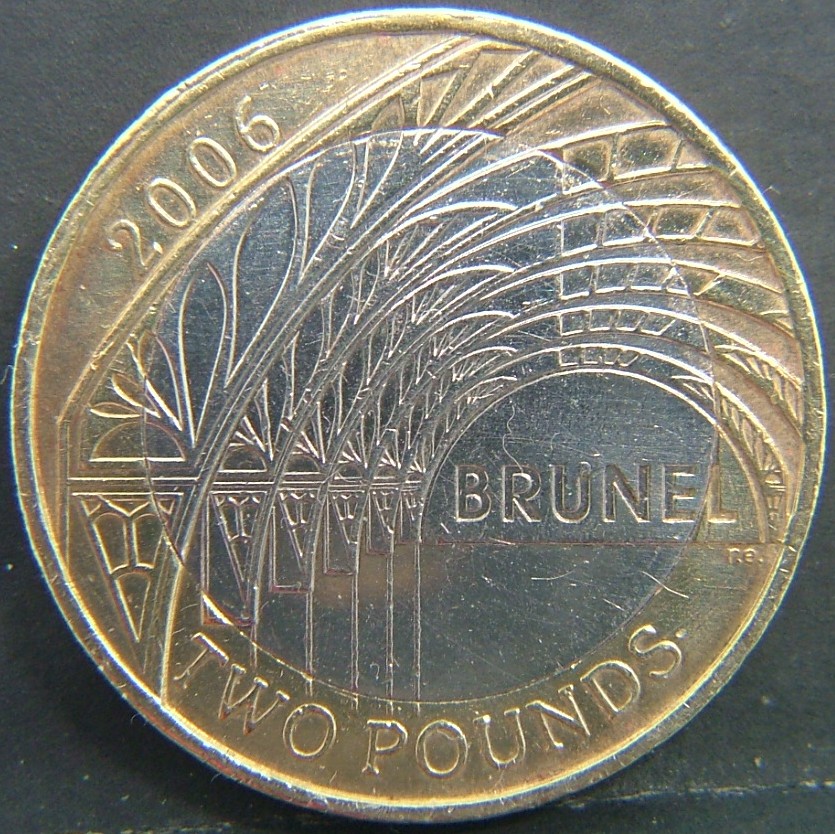 Additional view 2 of 🇬🇧 GREAT BRITAIN – Monarchs and Milestones 2 Pounds 2006 coin