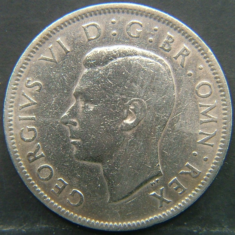 Back side of 🇬🇧 GREAT BRITAIN – Monarchs and Milestones 2 Shillings 1948 coin