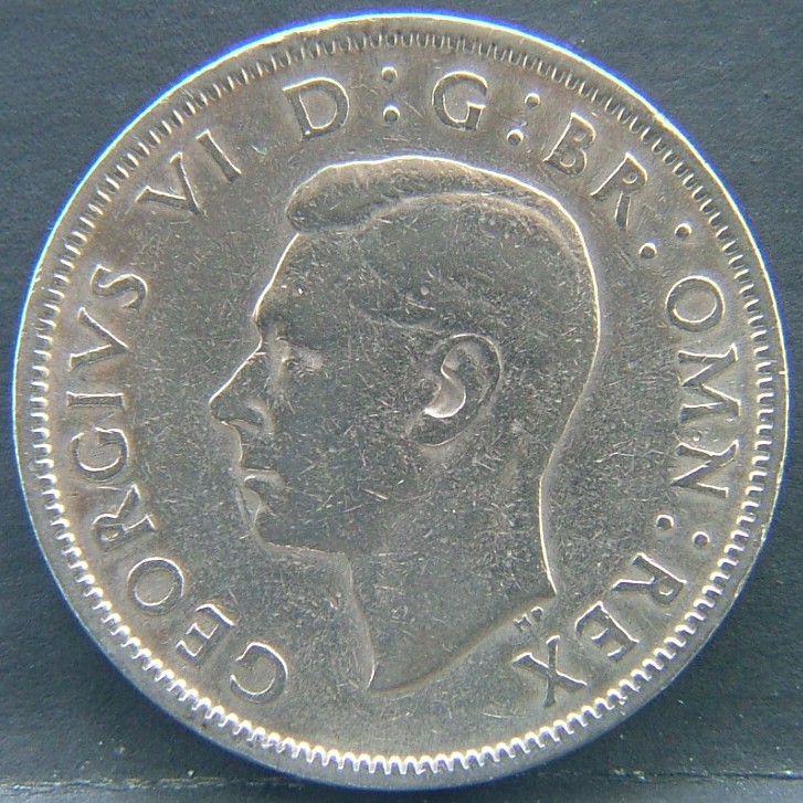Front side of 🇬🇧 GREAT BRITAIN – Monarchs and Milestones 2 Shillings 1950 coin