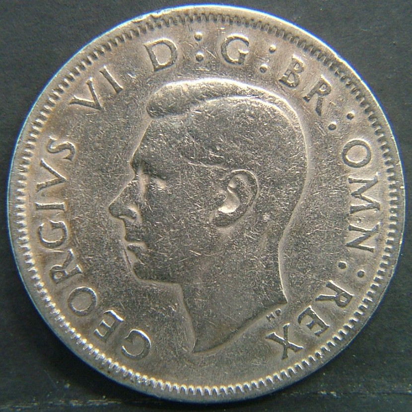 Back side of 🇬🇧 GREAT BRITAIN – Monarchs and Milestones 2 Shillings 1950 coin