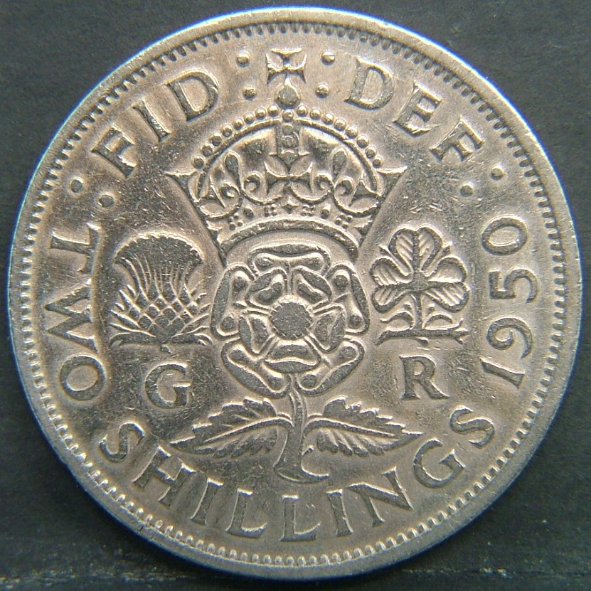 Additional view 2 of 🇬🇧 GREAT BRITAIN – Monarchs and Milestones 2 Shillings 1950 coin