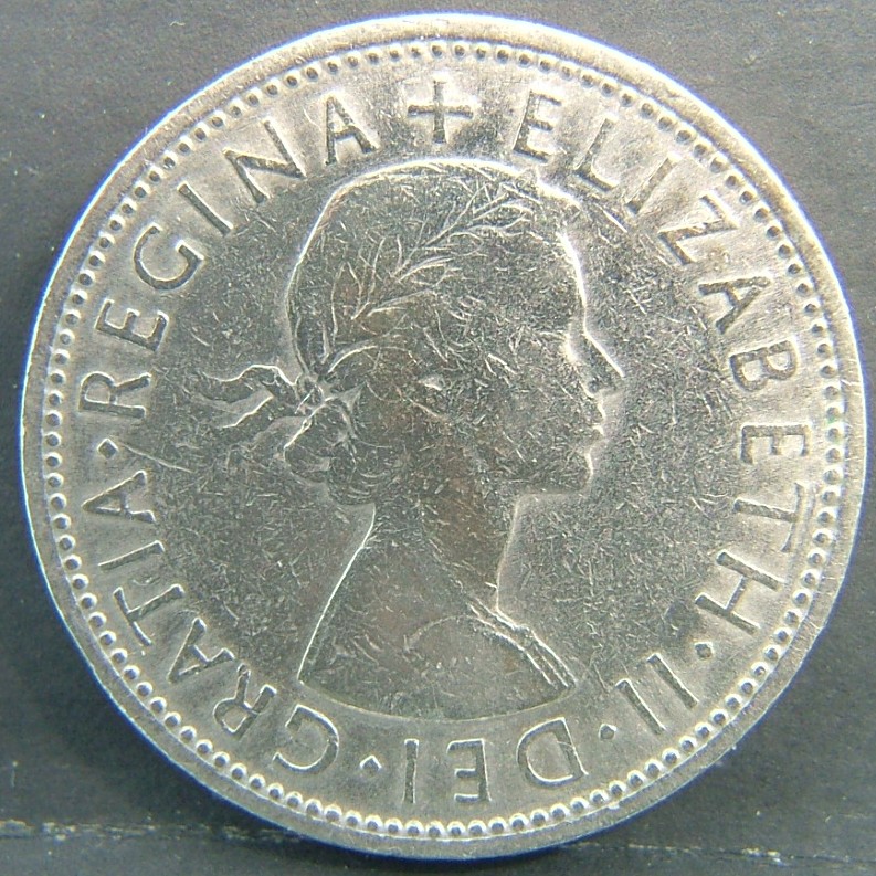 Back side of 🇬🇧 GREAT BRITAIN – Monarchs and Milestones 2 Shillings 1966 coin