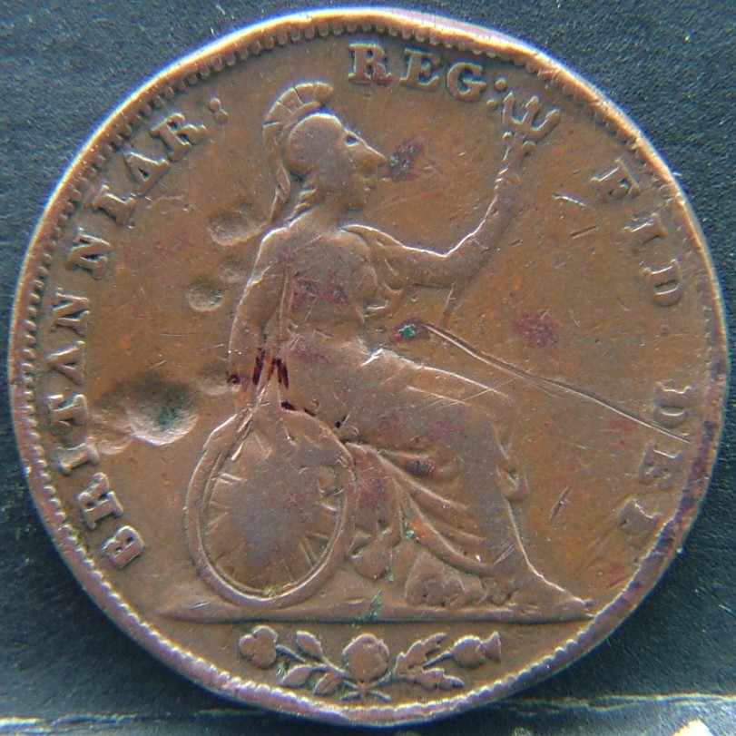 Additional view 1 of 🇬🇧 United Kingdom – Monarchs and Milestones Farthing 1847 coin