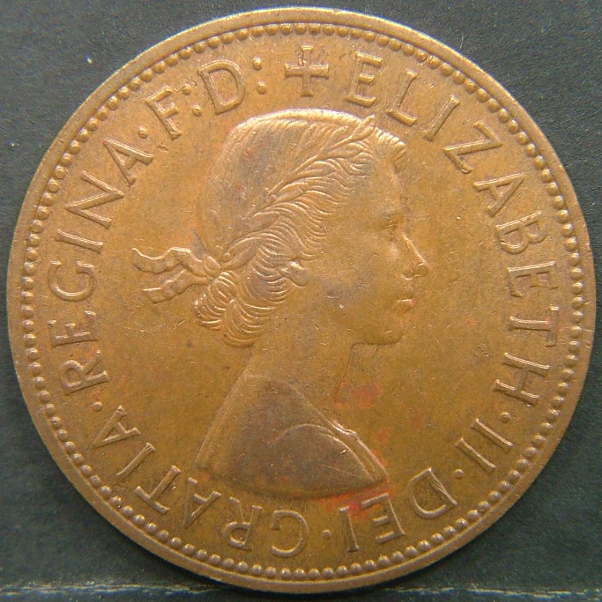 Back side of 🇬🇧 United Kingdom – Monarchs and Milestones 1 Penny 1962 coin
