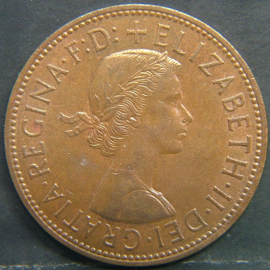 Back side of 🇬🇧 United Kingdom – Monarchs and Milestones 1 Penny 1962 coin