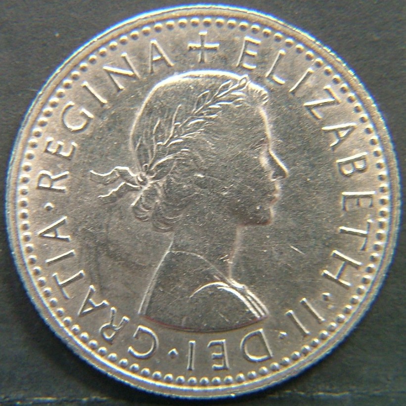 Back side of 🇬🇧 GREAT BRITAIN – Monarchs and Milestones 6 Pence 1965 coin
