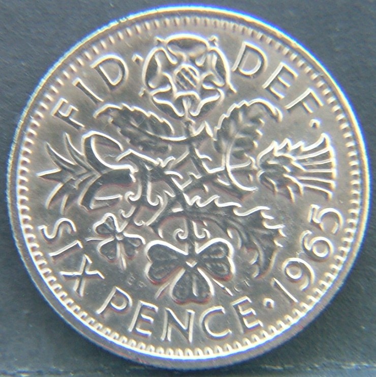 Additional view 1 of 🇬🇧 GREAT BRITAIN – Monarchs and Milestones 6 Pence 1965 coin