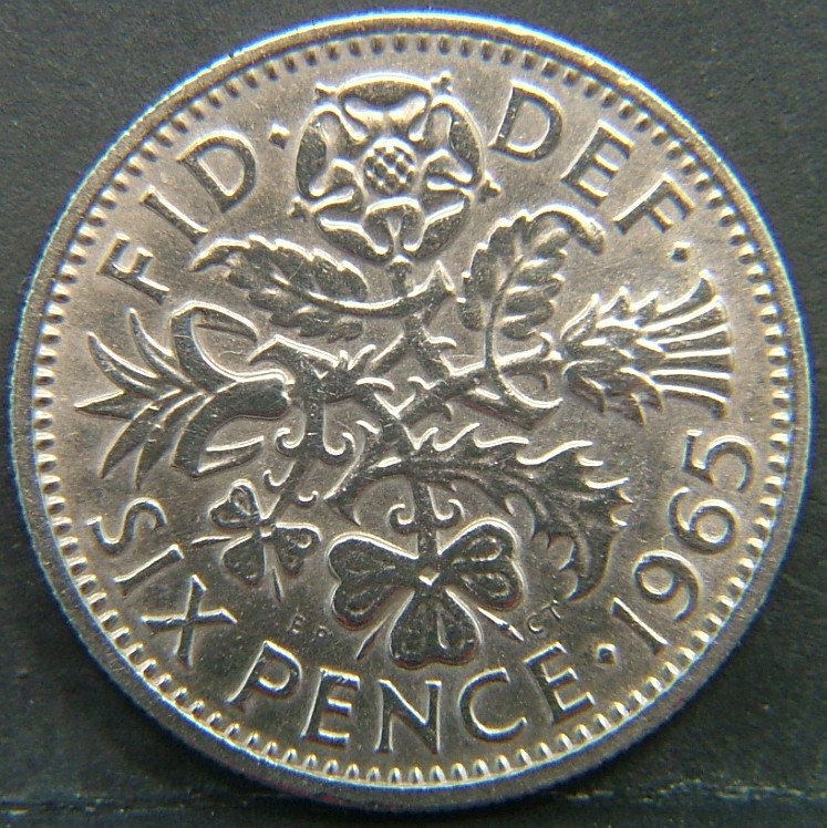 Additional view 2 of 🇬🇧 GREAT BRITAIN – Monarchs and Milestones 6 Pence 1965 coin