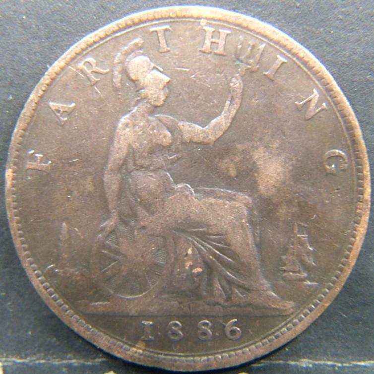 Additional view 2 of 🇬🇧 United Kingdom – Monarchs and Milestones Farthing 1886 coin