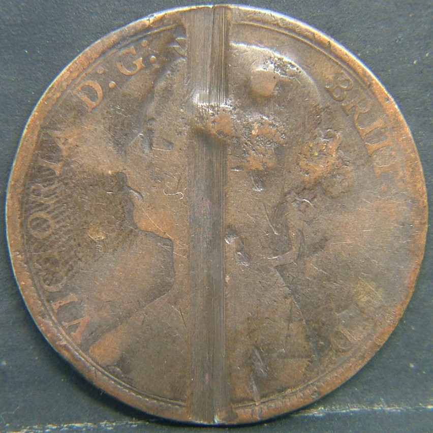 Back side of 🇬🇧 United Kingdom – Monarchs and Milestones 1 Penny 1890 coin