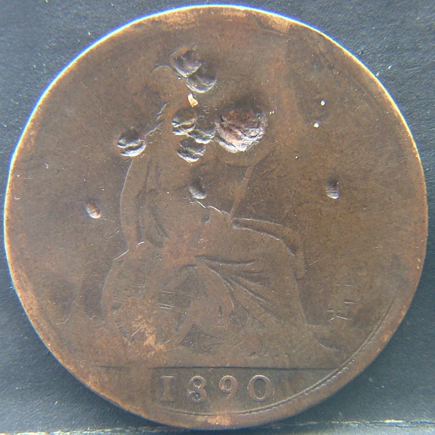 Additional view 1 of 🇬🇧 United Kingdom – Monarchs and Milestones 1 Penny 1890 coin