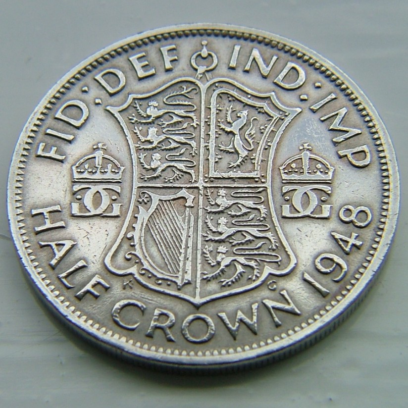 Additional view 2 of Great Britain Half Crown 1948 coin