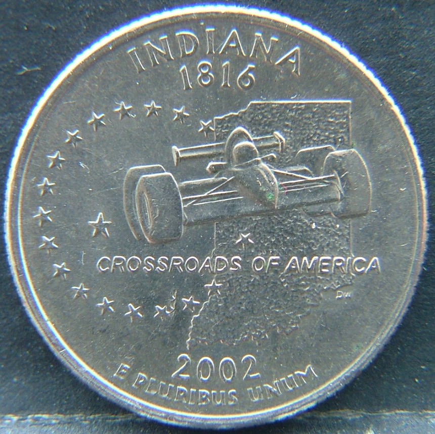 Back side of 🇺🇸 USA – Coins of the United States 25 Cents "D"  2002 object