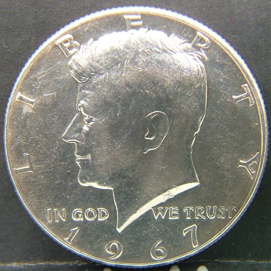 Back side of 🇺🇸 USA – Coins of the United States Half Dollar 1967 coin