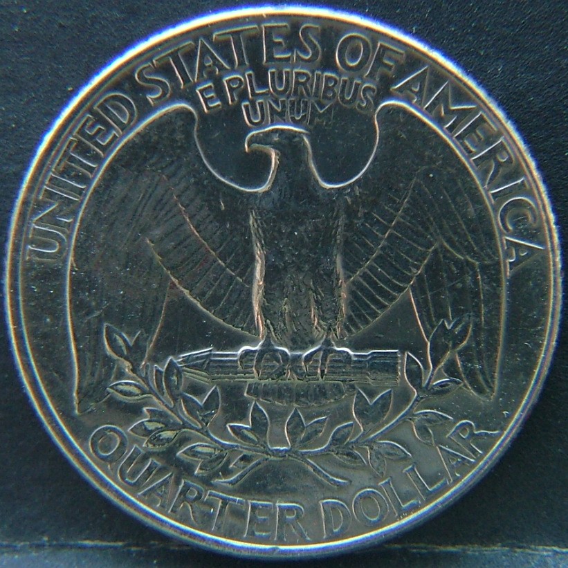 Additional view 1 of 🇺🇸 USA – Coins of the United States 25 Cent Quarter 'D' 1987 coin